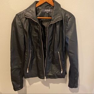 Kenneth Cole Reaction Faux Leather Jacket